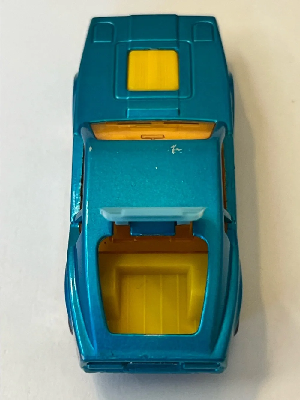 Vintage Matchbox Superfast No. 65 Saab Sonett III Blue Lesney England 1973